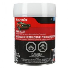 Bondo™ Body Filler,  265C,  1 Gallon (7 lbs),  4 per case,  cost each; this item has been discontinued, the replacement is the litre size can. code: Bondo-body filler-1L-AC, 7100137813