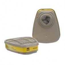 3M  Organic Vapour/Acid Gas Cartridge 6003/07047(AAD) Cost per pair
