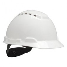 3M™ Hard Hat,  H-701V-UV,  4-point ratchet suspension,  UVicator sensor,  vented,  white