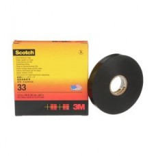 Scotch® Super 33+™ Vinyl Electrical Tape,  black,  7 mil (0.18 mm),  1/2 in x 108 ft (13 mm x 33 m)