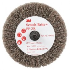 3M™ Roloc™ Cut and Polish Flap Brush,  A MED,  CPFB R+,  3 in x 1 1/2 in