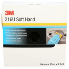 3M™ Precut Soft Hand Rolls,  216U,  50340,  P800,  4.5 in x 27.34 yd. (11.4 cm x 25 m)