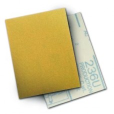 3M HOOKIT PAPER SHEET 236U,  3 IN X 4 IN P120 C-WEIGHT,  50 SHEETS PER CARTON 10 CARTONS PER CASE,   COST PER SHEET