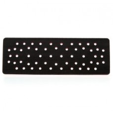 3M™ Hookit™ Clean Sanding Pad 28531,  70 mm x 198 mm x 12.7 mm 33 Holes Red Foam,  5 per case,  cost per pad