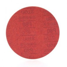 3M™ Stikit™ Red Abrasive Disc,  316U,  01100,  P80,  D-weight,  8 in (20.32 cm)