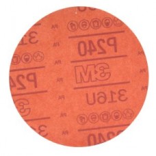 3M™ Hookit™ Red Abrasive Disc,  316U,  01220,  P240,  A-weight,  6 in (15.24 cm)