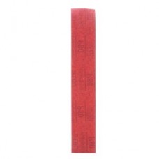 3M™ Red Abrasive Sheet with 3M™ Hookit™ Attachment System,  316U,  01181,  P80,  D-weight,  2 3/4 in x 16 1/2 in (2.75 cm x 41.91 cm)
