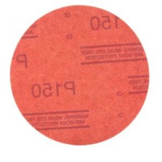 3M™ Hookit™ Red Abrasive Disc,  316U,  01299,  P150,  A-weight,  5 in (12.7 cm)