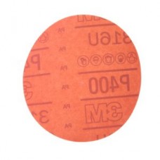 3M™ Hookit™ Red Abrasive Disc,  316U,  01294,  P400,  A-weight,  5 in (12.7 cm)