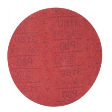 3M™ Hookit™ Red Abrasive Disc,  316U,  01677,  P80,  D-weight,  8 in (20.32 cm)