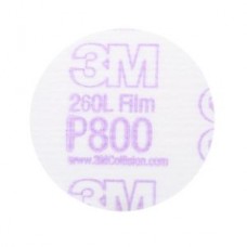 3M™ Hookit™ Finishing Film Disc,  260L,  00910,  P800,  3 in (7.6 cm)