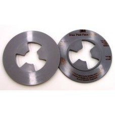 3M™ Disc Pad Face Plate,  13325,  smooth,  medium,  grey,  4 1/2 in
