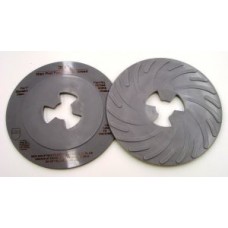 3M  Disc Pad Face Plate Ribbed 80516, 7 in Medium Gray, 10 per case *Cost per each