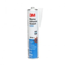 3M™ Marine Adhesive Sealant, 5200, white, 0.1 gal (378.54 mL), cartridge, cost per each, 12 per case