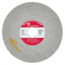 Scotch-Brite™ EX2 Deburring Wheel,  6 in x 1 in x 1 in 8A MED,  3 per case