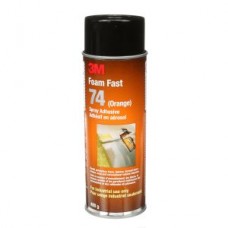 3M™ Foam and Fabric Spray Adhesive,  74,  orange,  24 oz (709.77 ml) ***discontinued