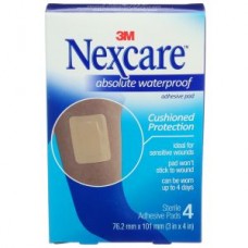 Nexcare™ Absolute Waterproof Adhesive Pad,  AWP-34-CA