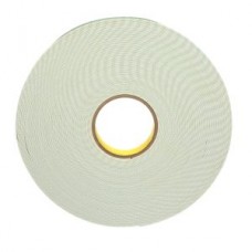 3M™ Double Coated Urethane Foam Tape,  4026,  natural,  1 in x 36 yd,  1/16 in