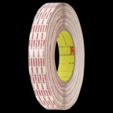 3M(TM) Double Coated Tape Extended Liner 9925XL Off-white Translucent,  1/2 in x 750 yd 2.5 mil,  12 per case Bulk