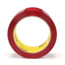 Scotch® Box Sealing Tape,  373,  red,  48 mm x 50 m