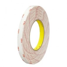 3M™ Double Coated Tissue Tape,  9456,  clear,  5 mil,  1 in x 72 yd (2.5 cm x 65.8 m)