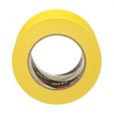 3M™ Performance Yellow Masking Tape,  301+,  72 mm x 55 m