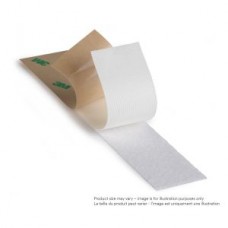 3M™ Hook Fastener SJ3406 S001 White, 1 in x 25 yd 0.027 in Engaged Thickness, 4 per case Bulk, cost per roll