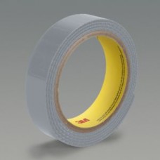 3M™ Fastener SJ3418FR Loop Flame Resistant S024 Silver,  2 in x 50 yd 0.15 in Engaged Thickness,  6 rolls per case Bulk