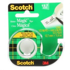 Scotch® Magic™ Tape,  104-NA,  12.7 mm x 11.43 m (1/2 in x 12.5 yd). Currently not available, please contact us for alternative replacement.