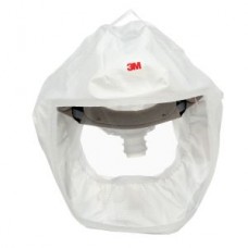 3M™ Versaflo™ Headcover with Integrated Head Suspension,  S-133L-5,  White,  Medium/Large,  5/case,  cost per case