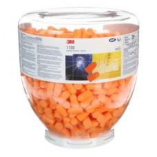 3M™ Earplugs 391-1100,  1100 One Touch™ Refill,  500 pairs per bottle,  2000 pairs per case,  cost per case