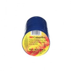 3M™ Colourflex™ Tape,  blue,  7 mil,  3/4 in x 60 ft (2 cm x 18.3 m). Currently not available, please contact us for alternative replacement.