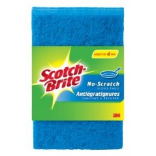 Scotch-Brite® No-Scratch Scour Pad,  4 pack