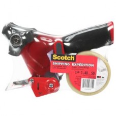Scotch® Shipping Tape with Dispenser,  3710-1PKWD,  48 mm x 50 m