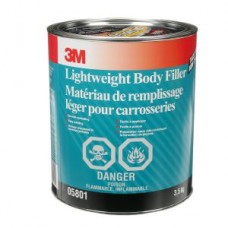 3M™ Lightweight Body Filler,  05801,  7.8 lbs (3.5 kg)