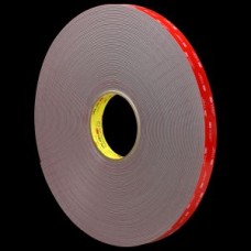 3M™ VHB™ Architectural Panel Tape,  G16F,  grey,  1/2 in x 36 yd,  62.0 mil