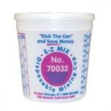 EZ MIX CUPS-1 Quart (946ml),  70032 , 100 /CASE,  cost per case ***phased out - replacement is Extreme Mixing cup, 1 quart (946ml) code: Mix cup-1 qt-Ext-AC