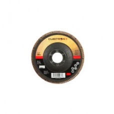 3M™ Cubitron™ II Flap Disc,  967A,  T27,  Giant 80+,  Y-weight,  4-1/2 in x 7/8 in