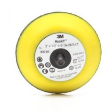 3M™ Hookit™ Disc Pad,  02700,  3 in x 1/2 in,  5/16-24 ext