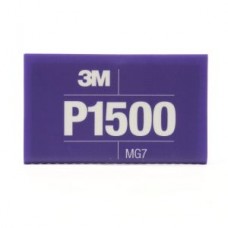 3M™ Flexible Abrasive Hookit™ Sheet,  34343,  5.5 in x 6.8 in (13.97 cm x 17.2 cm),  P1500,  25 sheets per box