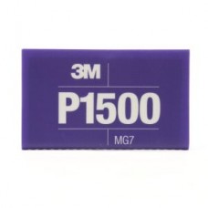 3M™ Flexible Abrasive Hookit™ Sheet,  34343,  5.5 in x 6.8 in (13.97 cm x 17.2 cm),  P1500,  25 sheets per box