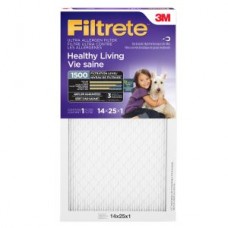 Filtrete™ Healthy Living Ultra Allergen Filter,  MPR 1500,  14 in x 25 in x 1 in