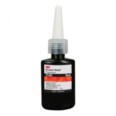 3M™ Scotch-Weld™ Threadlocker,  TL62,  red,  0.33 fl. oz. (10 ml) bottle. Currently not available, please contact us for alternative replacement.