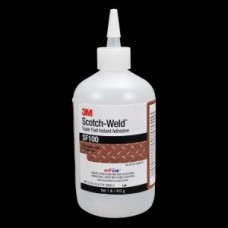 3M™ Scotch-Weld™ Super Fast Instant Adhesive,  SF100,  clear,  1 lb. (453 g)