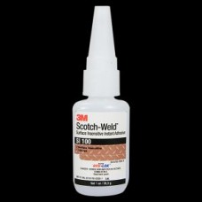 3M™ Scotch-Weld™ Surface Insensitive Instant Adhesive,  SI100,  clear,  20 g. Currently not available, please contact us for alternative replacement.