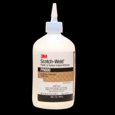 3M™ Scotch-Weld™ Plastic & Rubber Instant Adhesive,  PR600,  clear,  1 lb. (453 g)