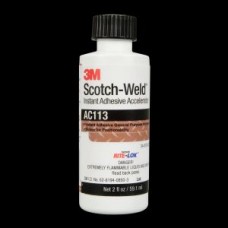 3M™ Scotch-Weld™ Instant Adhesive Activator,  AC113,  clear,  2 fl. oz. (59.1 ml) bottle