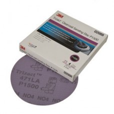 3M™ Trizact™ Hookit™ Clear Coat Sanding Disc,  471,  02088,  P1500,  6 in (15.24 cm)