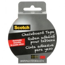 Scotch® Chalkboard Tape,  1905R-CB-EFS,  1.88 in x 5 yd (48 mm x 4.57 m)