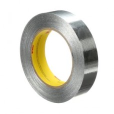 3M™ Aluminum Foil Tape,  425,  silver,  1.5 in x 60.0 yd x 4.6 mils (3.8 cm x 54.9 m x 0.12 mm)